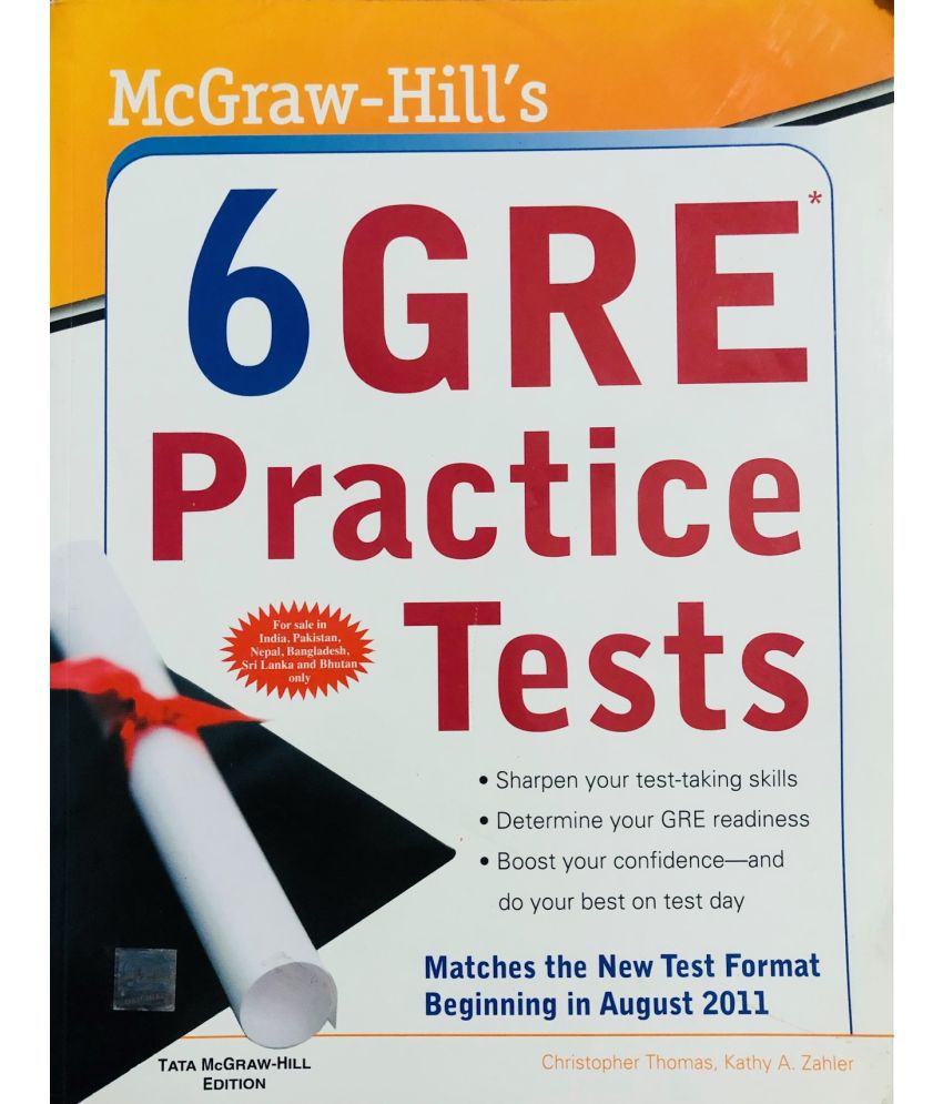     			McGraw-Hill's 6 GRE Practice Tests