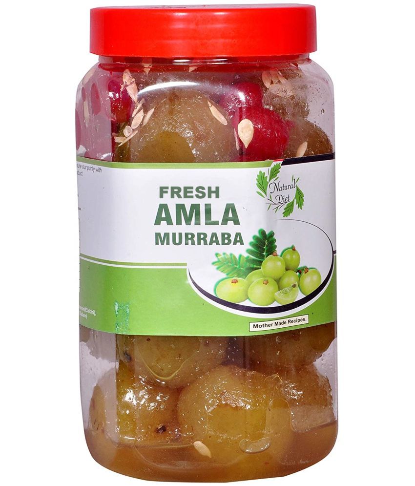     			Natural Diet Fresh Amla Murabba Gooseberry Premium Murabba Jar ||Ghar Ka Murabba ||Mouth-Watering Mother Made Pickle 1 kg