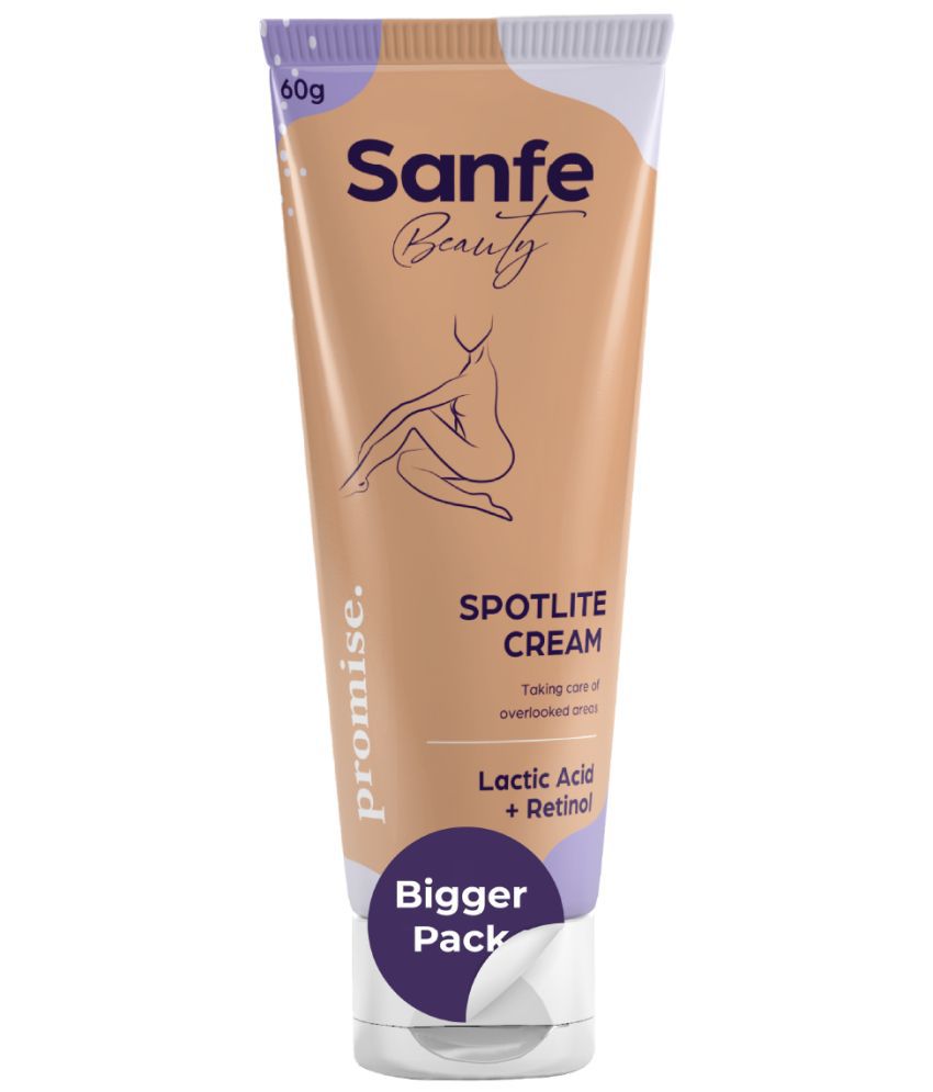     			Sanfe Spotlite Body Cream For Dark Underarms, Neck, Joints And Skinfolds, 3% Lactic Acid, SPF 15 - 60gm