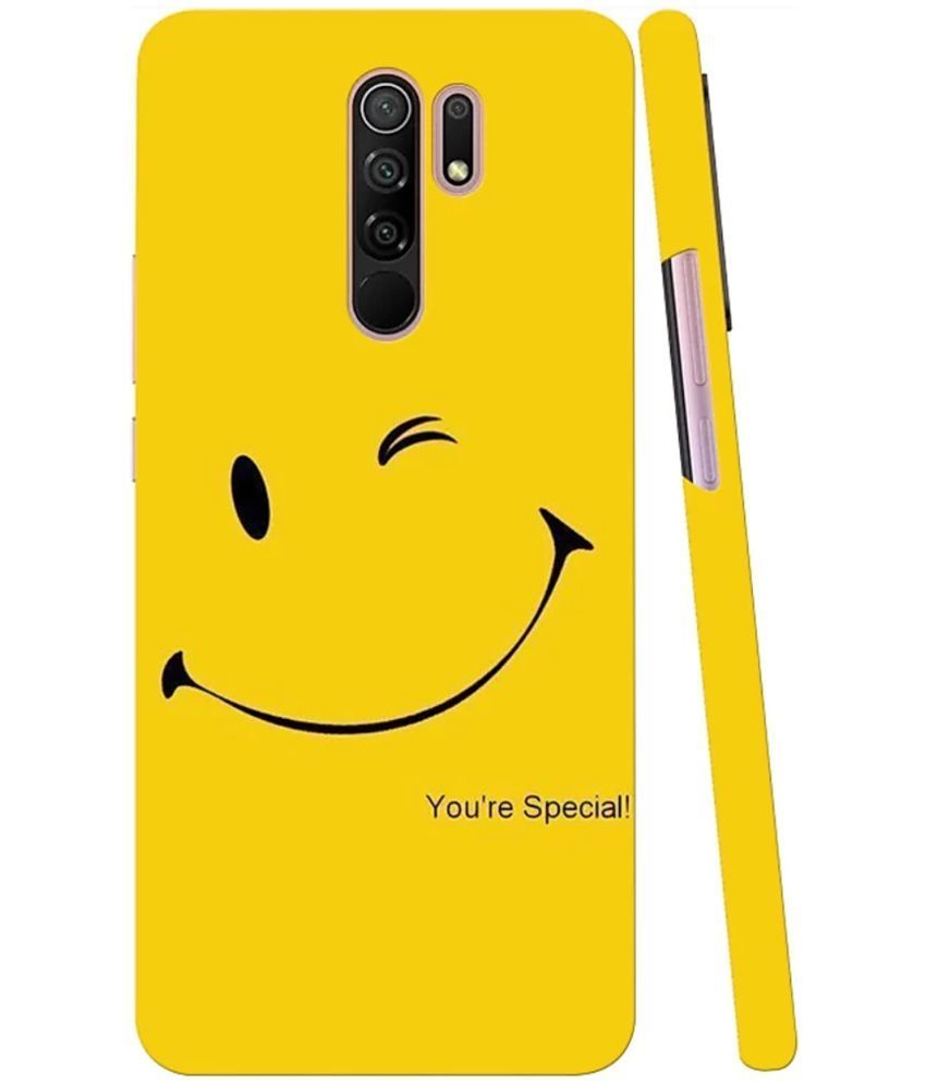     			T4U THINGS4U - Multicolor Polycarbonate Printed Back Cover Compatible For Xiaomi Redmi 9 Prime ( Pack of 1 )