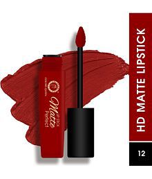 Colors Queen Matte Perfect Liquid Lipstick, Non Transfer &amp; Waterproof Liquid Lipstick For Women (Punch Red)