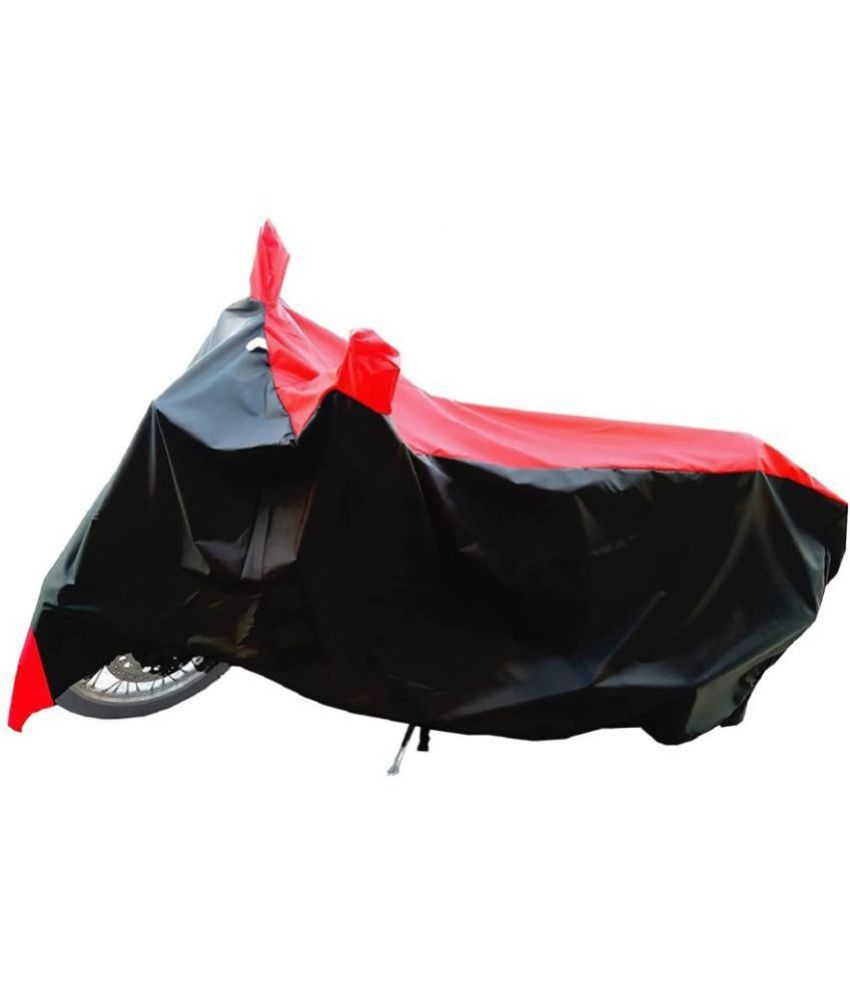     			AutoRetail - Dust Proof Two Wheeler Polyster Cover With (Mirror Pocket) for Honda CB Twister ( Pack of 1 ) , Multicolour