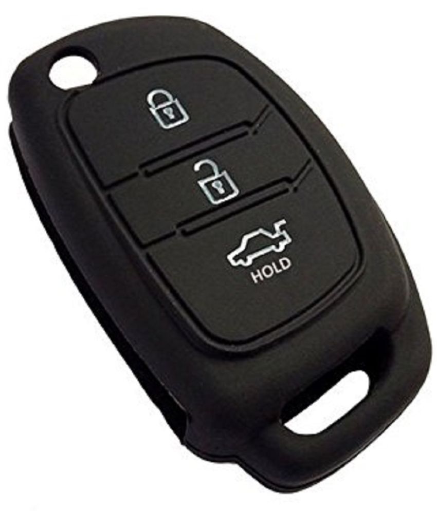     			Nimeka Silicone Key Cover for creta 3 Button Remote Key