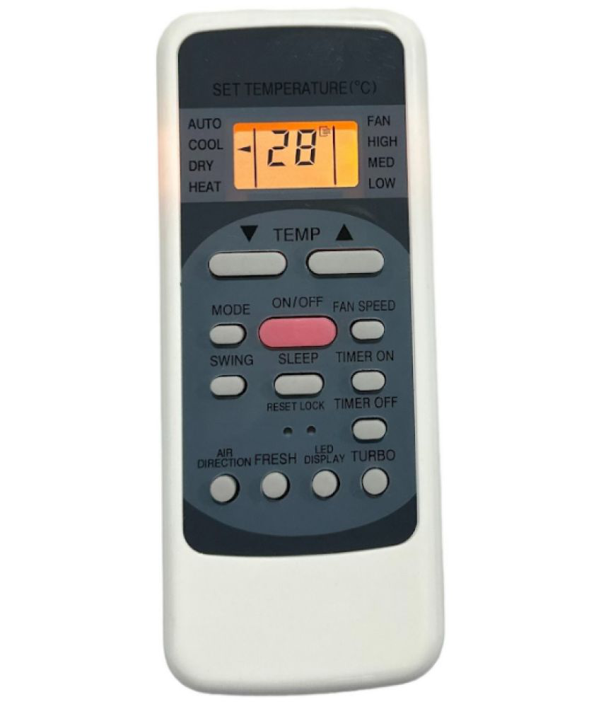     			Upix 12 (with Backlight) AC Remote Compatible with Carrier AC