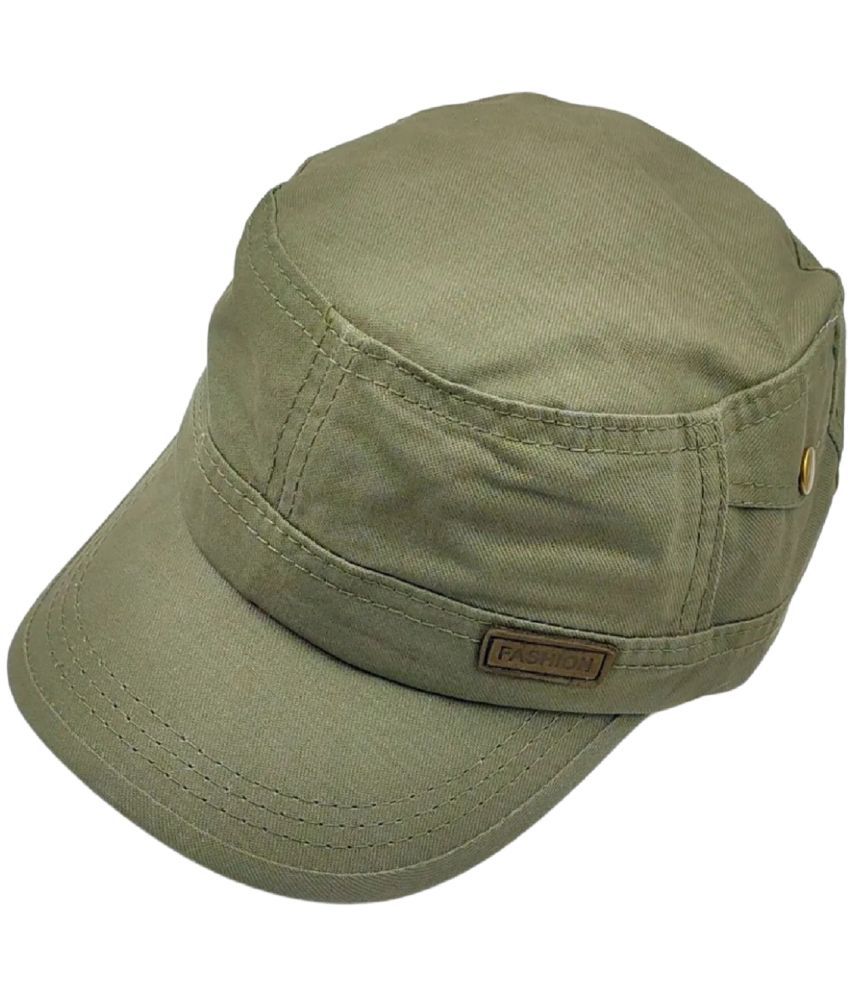 klein traagheid Oceanië Zacharias - Green Cotton Men's Cap ( Pack of 1 ) - Buy Online @ Rs. |  Snapdeal