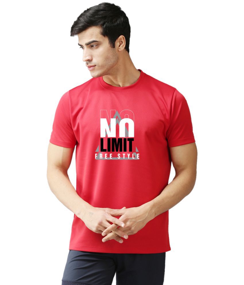     			EPPE - Red Polyester Regular Fit Men's T-Shirt ( Pack of 1 )