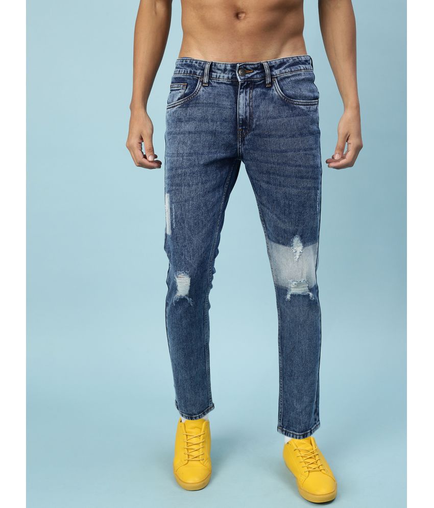     			Veirdo - Blue Denim Skinny Fit Men's Jeans ( Pack of 1 )