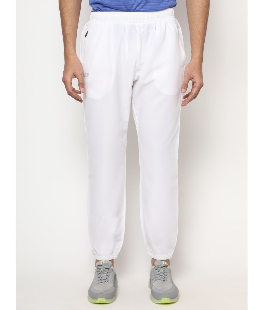     			Dida - White Polyester Men's Sports Trackpants ( Pack of 1 )