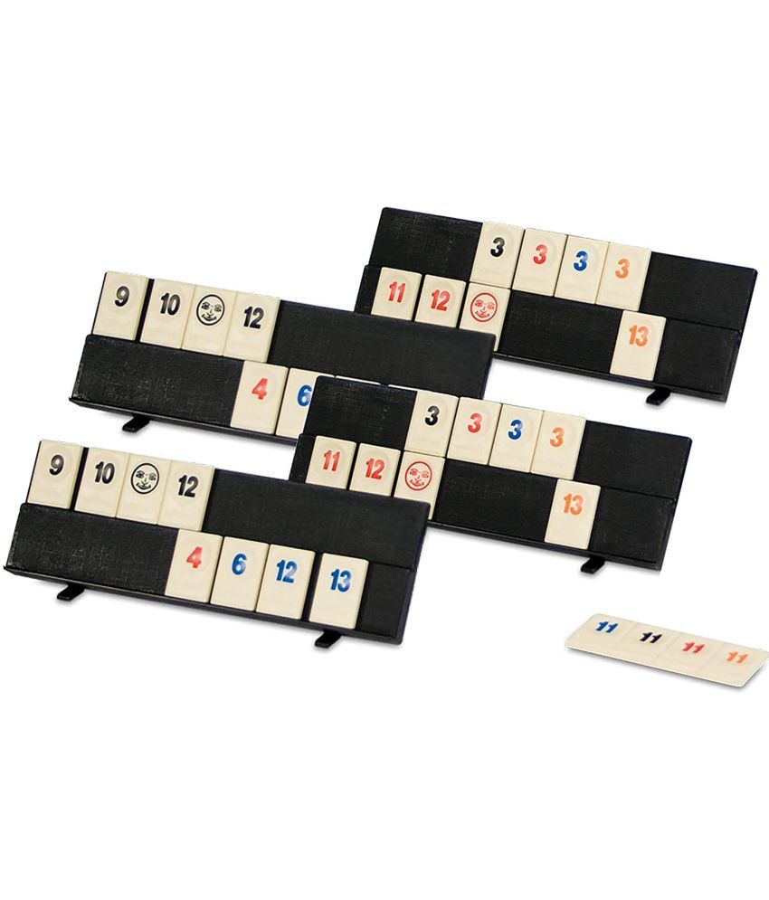 Tickles Rummikub Experience Numbers Mini Game,Its 106 Tiles (8 Set of