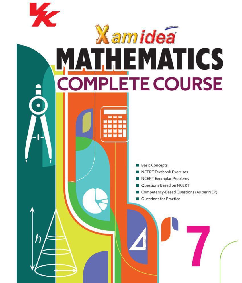     			Xam idea Mathematics Complete Course Book | Class 7 | Includes CBSE Question Bank and NCERT Exemplar (Solved) | NEP | Examination 2023-2024