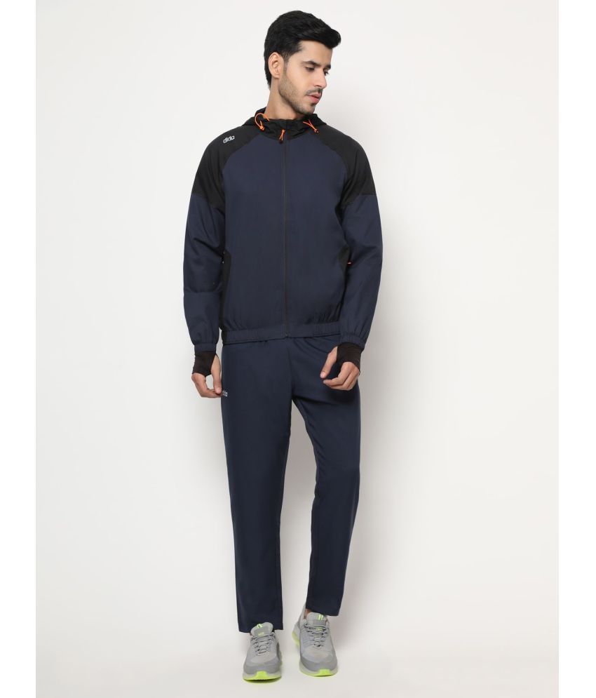     			Dida - Navy Polyester Regular Fit Men's Tracksuit ( Pack of 1 )