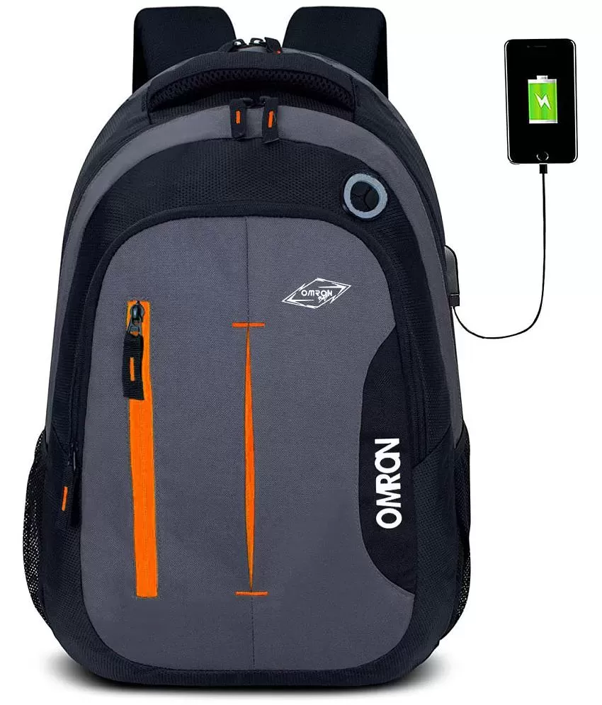 OMRON BAGS Black Polyester Backpack SDL868275619 1 4cca8