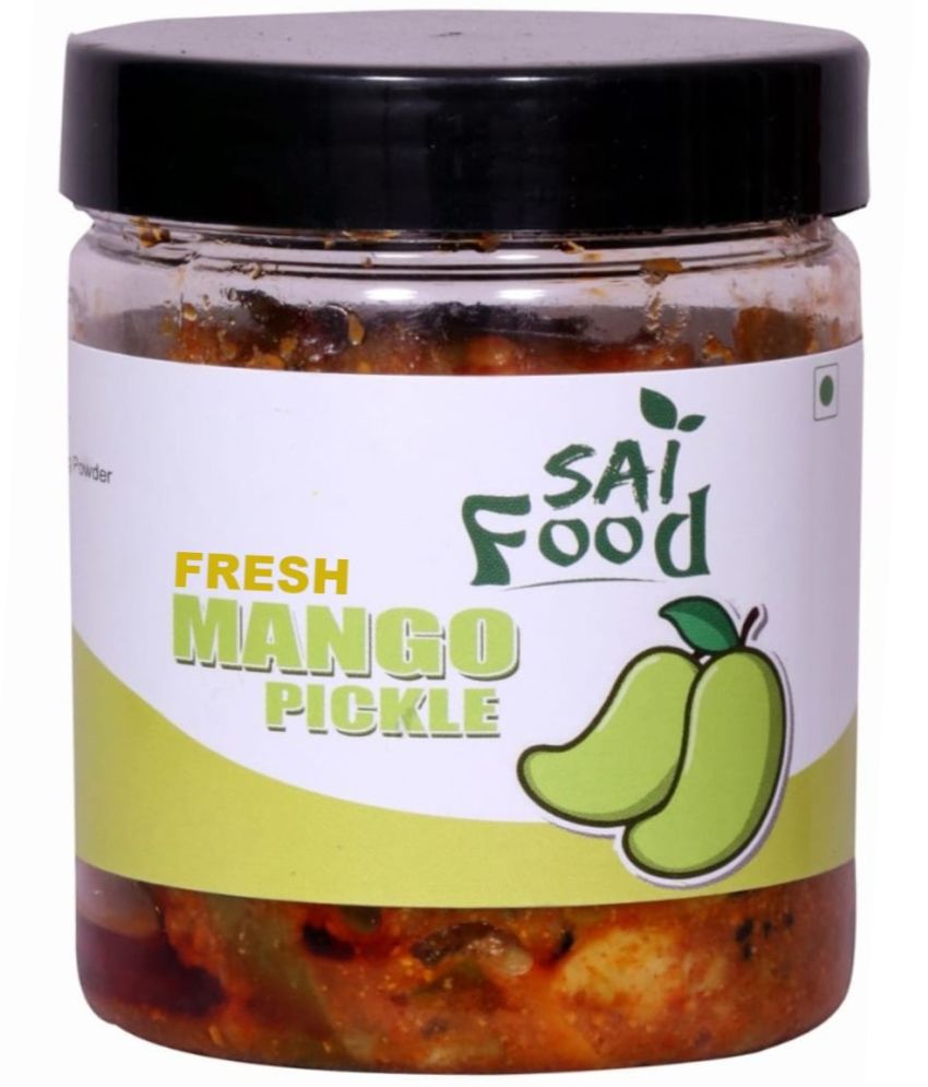     			SAi Food FRESH Mango Pickle( Real Taste of Punjabi Pickle) Premium Pickle Jar ||Mouth-Watering Pickle 250 g