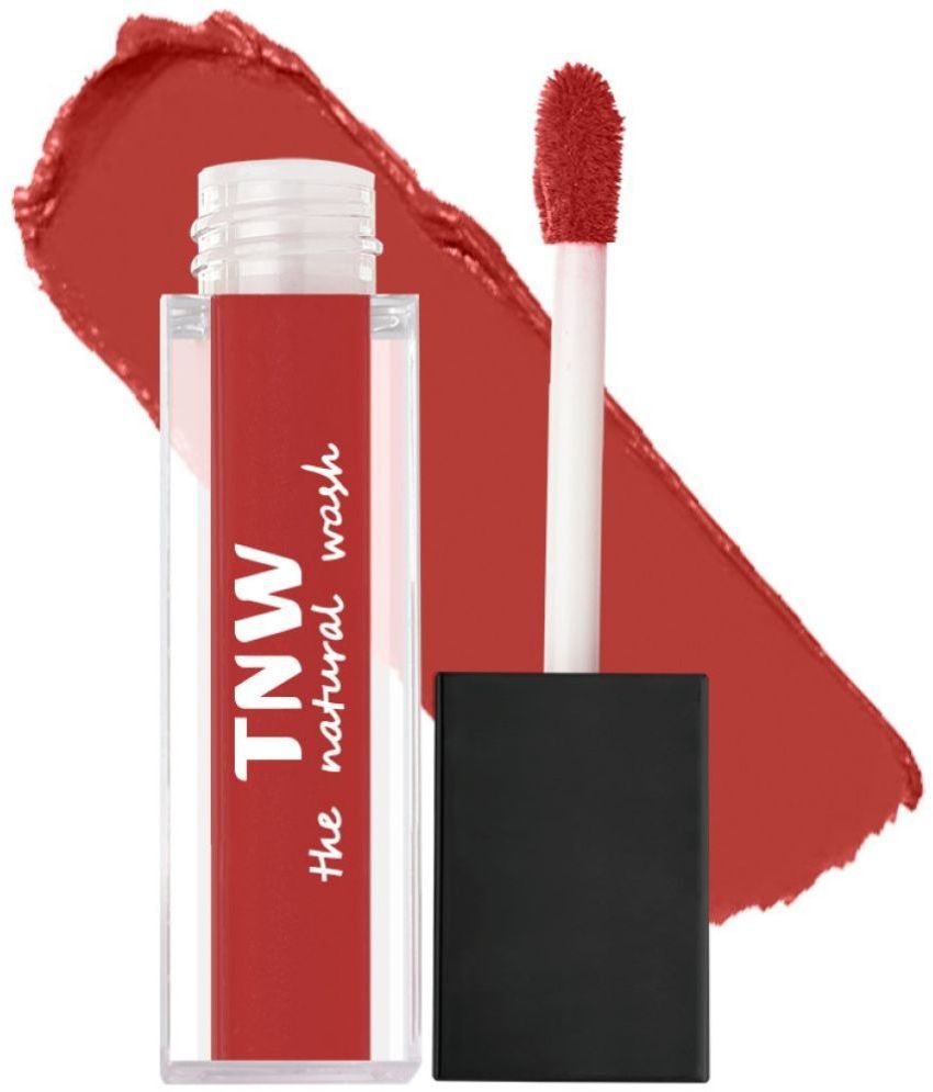     			TNW- The Natural Wash Matte Velvet Longstay Liquid Lipstick Mini (02) Spicy Coral, 1.2ml