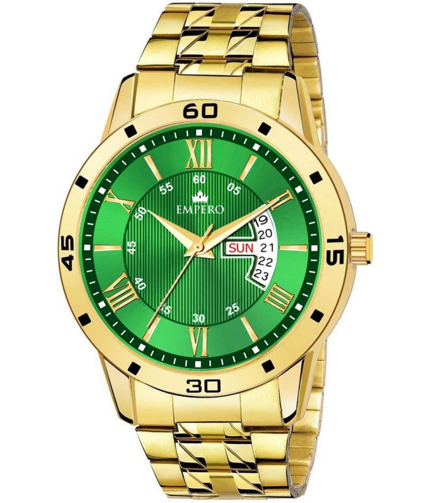     			EMPERO - Gold Stainless Steel Analog Men's Watch