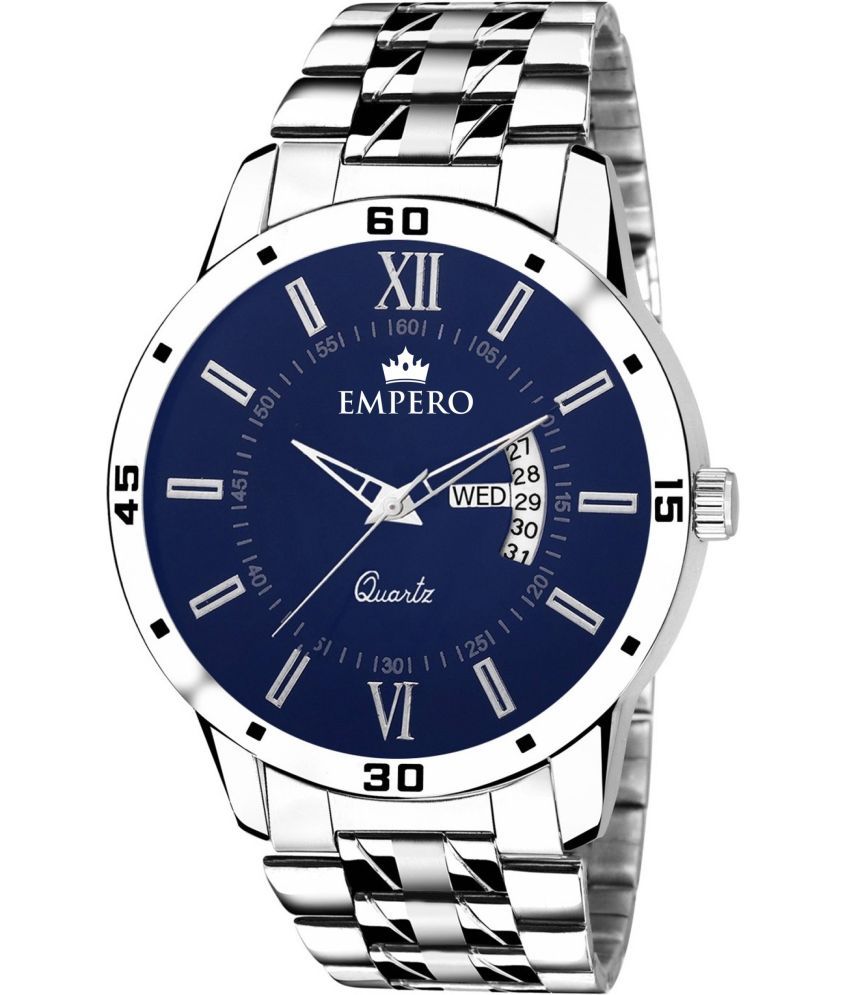     			EMPERO - Silver Stainless Steel Analog Men's Watch