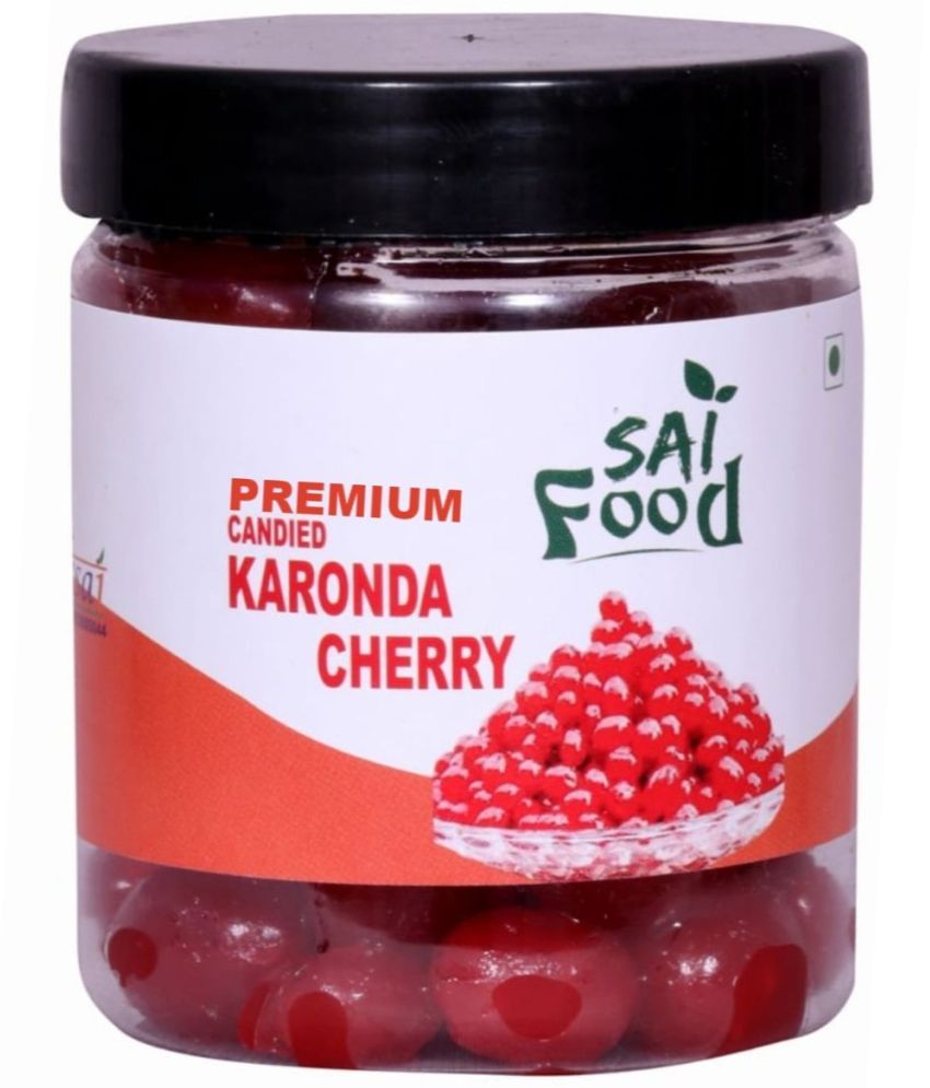     			SAi Food PREMIUM Cherry karonda Fruite' Murabba with Almond Reset Your Eating Habits with a Healthy Solution Pickle 250 g