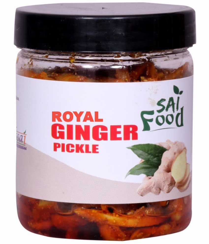     			SAi Food ROYAL Ginger Pickle Traditional Punjabi Flavor Tasty, Spicy You are Being Served Mother Love Pickle 250 g