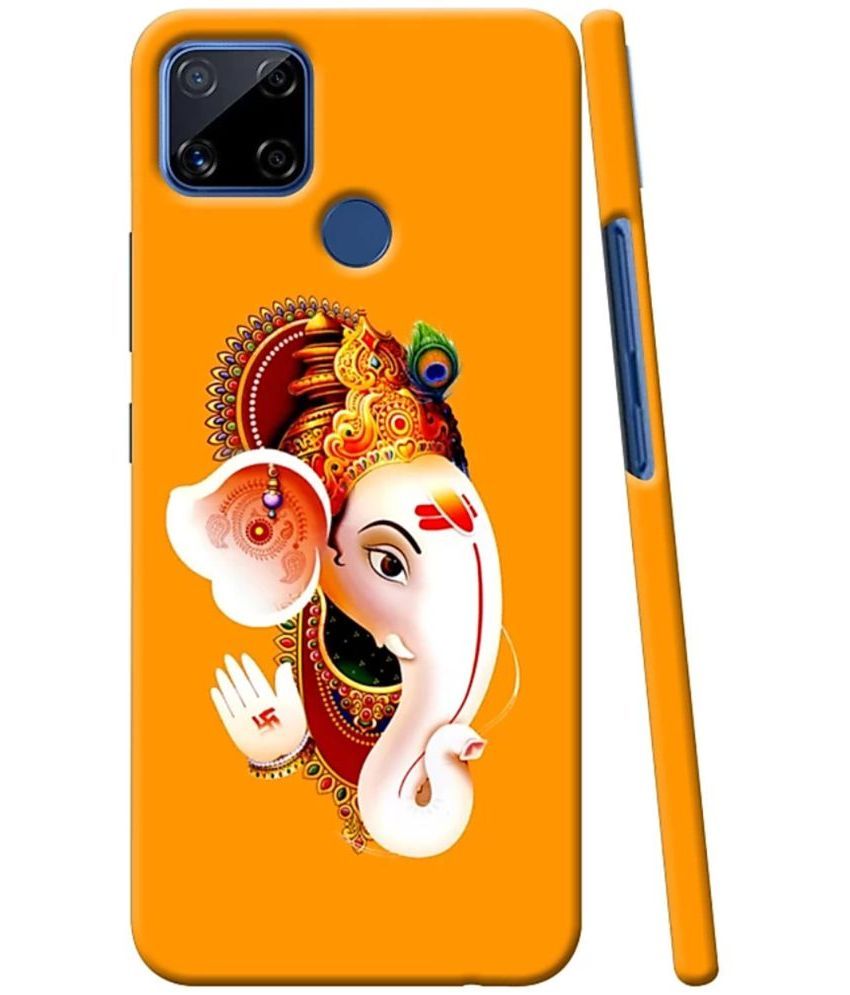     			T4U THINGS4U - Multicolor Polycarbonate Printed Back Cover Compatible For Realme C12 ( Pack of 1 )