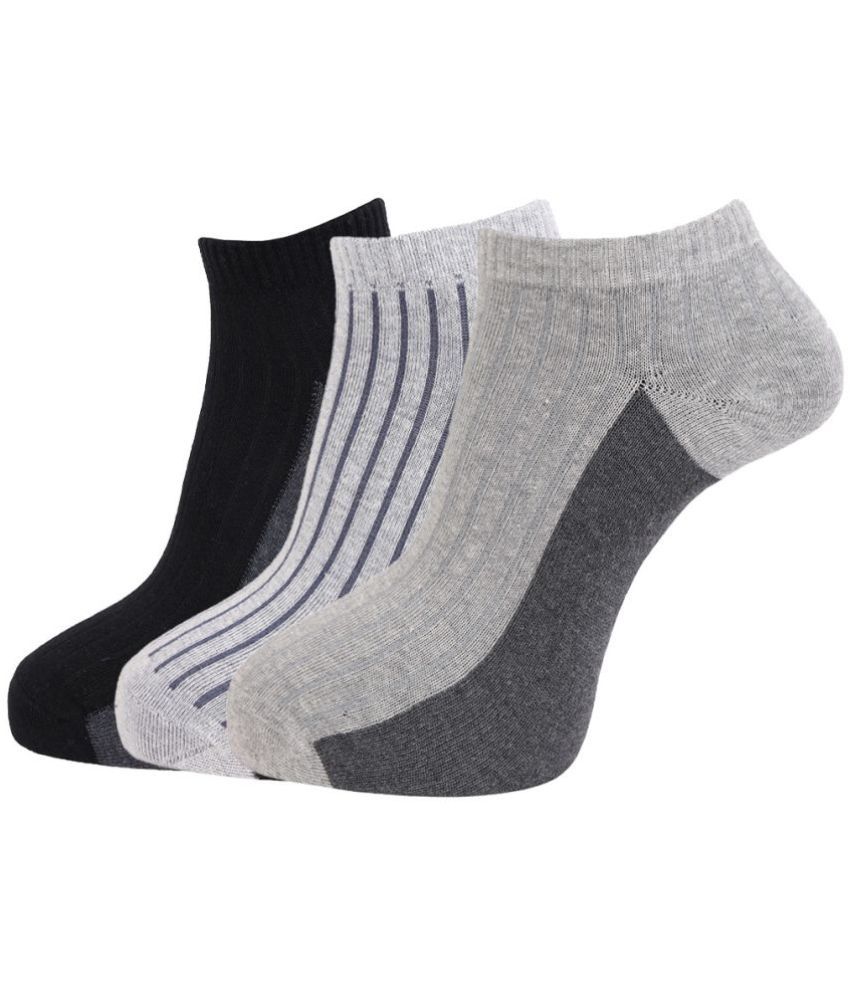     			Dollar - Cotton Men's Colorblock Multicolor Ankle Length Socks ( Pack of 3 )