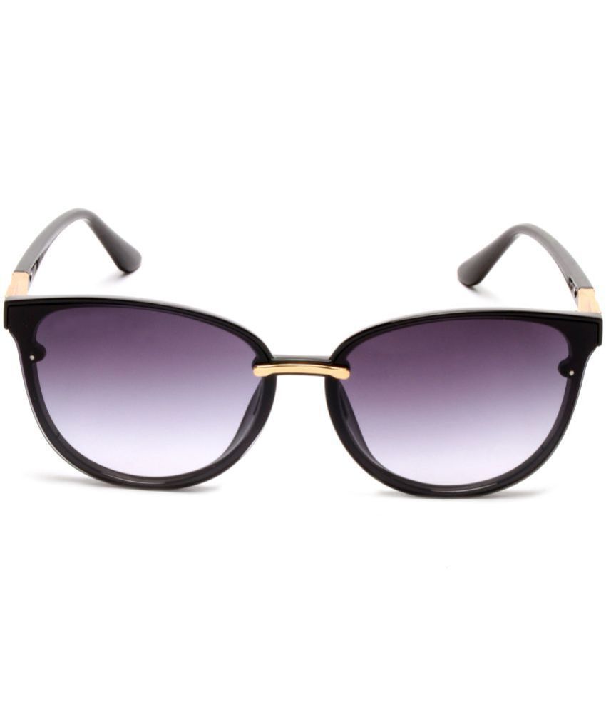     			MESPEE - Black Cat Eye Sunglasses ( Pack of 1 )