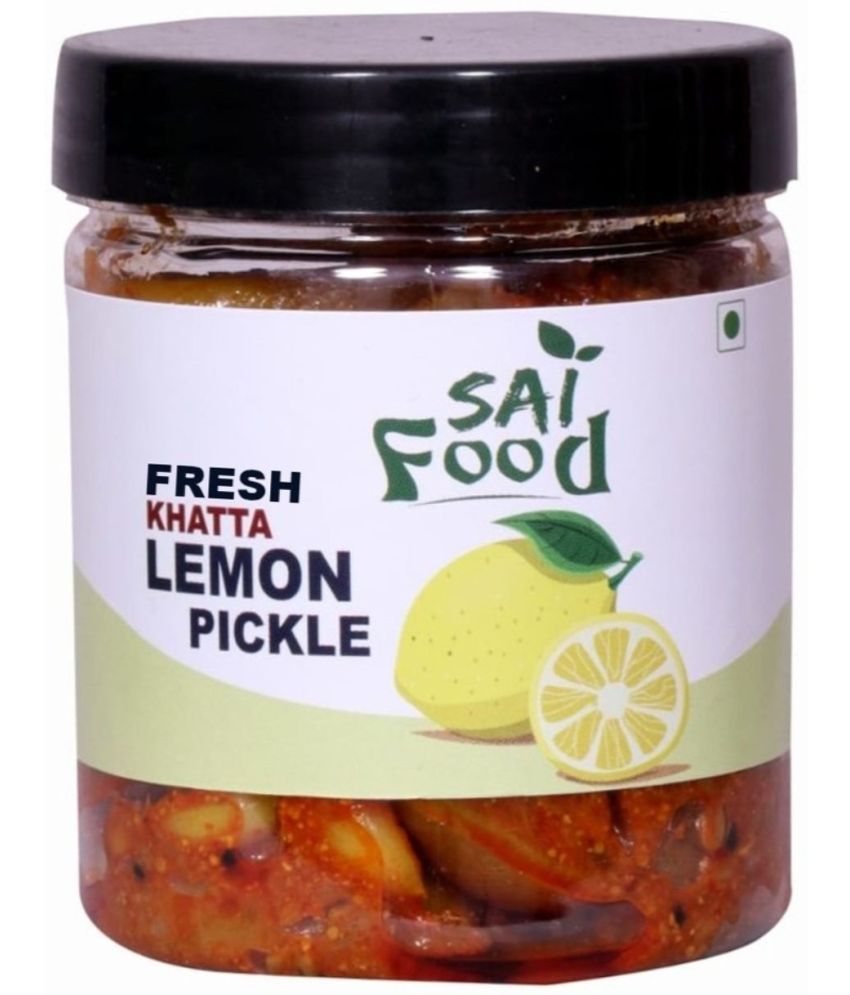     			SAi Food FRESH Masalo Se Bana Sweet n Sour Premium Sweet Lemon Pickle Nimbu Ka Achar Pickle 250 g