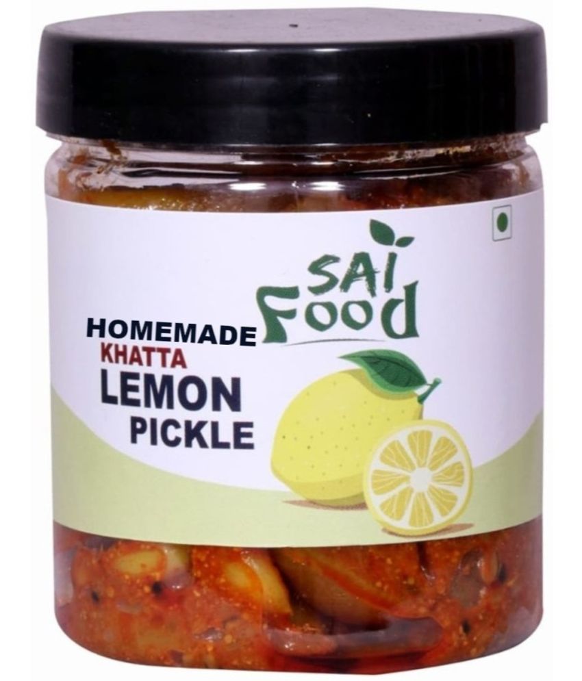     			SAi Food HOMEMADE Masalo Se Bana Sweet n Sour Premium Sweet Lemon Pickle Nimbu Ka Achar Pickle 250 g