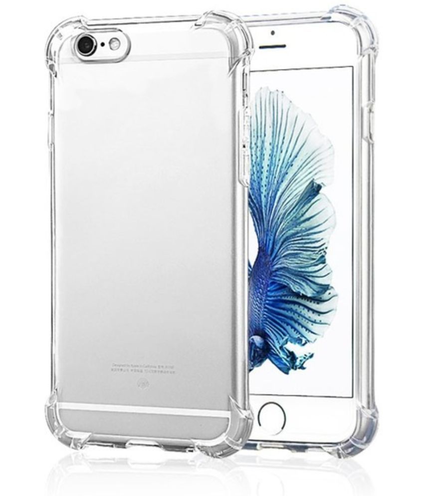     			Spectacular Ace - Transparent Silicon Plain Cases Compatible For Apple iPhone 6S ( Pack of 1 )