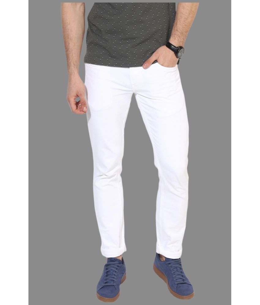     			x20 - White Denim Skinny Fit Men's Jeans ( Pack of 1 )