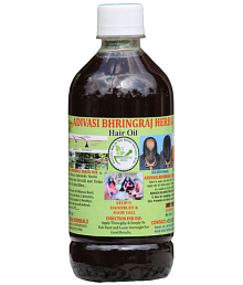 ADIVASI BHRINGRAJ HERBALS - Hair Growth Bhringraj Oil 500 ml ( Pack of 1 )