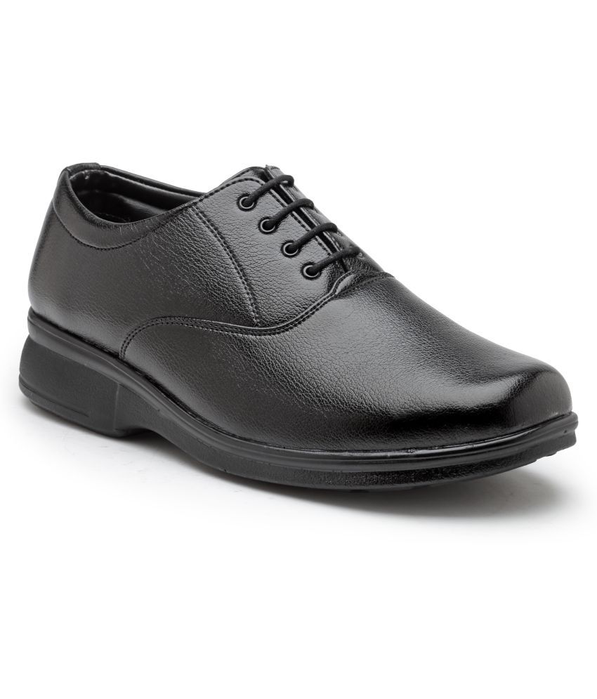     			Action - Black Men's Oxford Formal Shoes