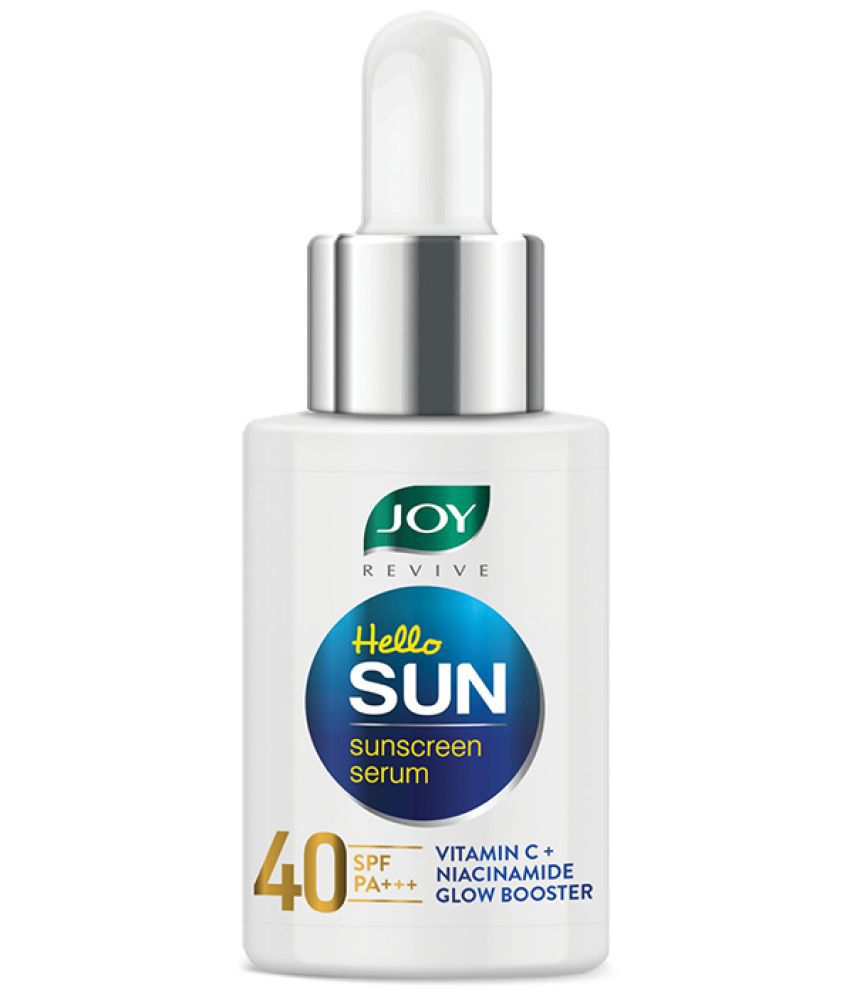     			Joy Revivify Hello Sun Sunscreen with Vitamin C+ & Niacinamide Sunscreen Serum SPF40, 30ml