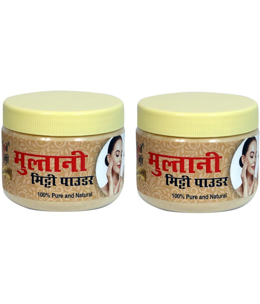     			My God Gift Multani Mitti Powder (Bentonite Clay) For face skin (180 g) pack of 2 360 gm