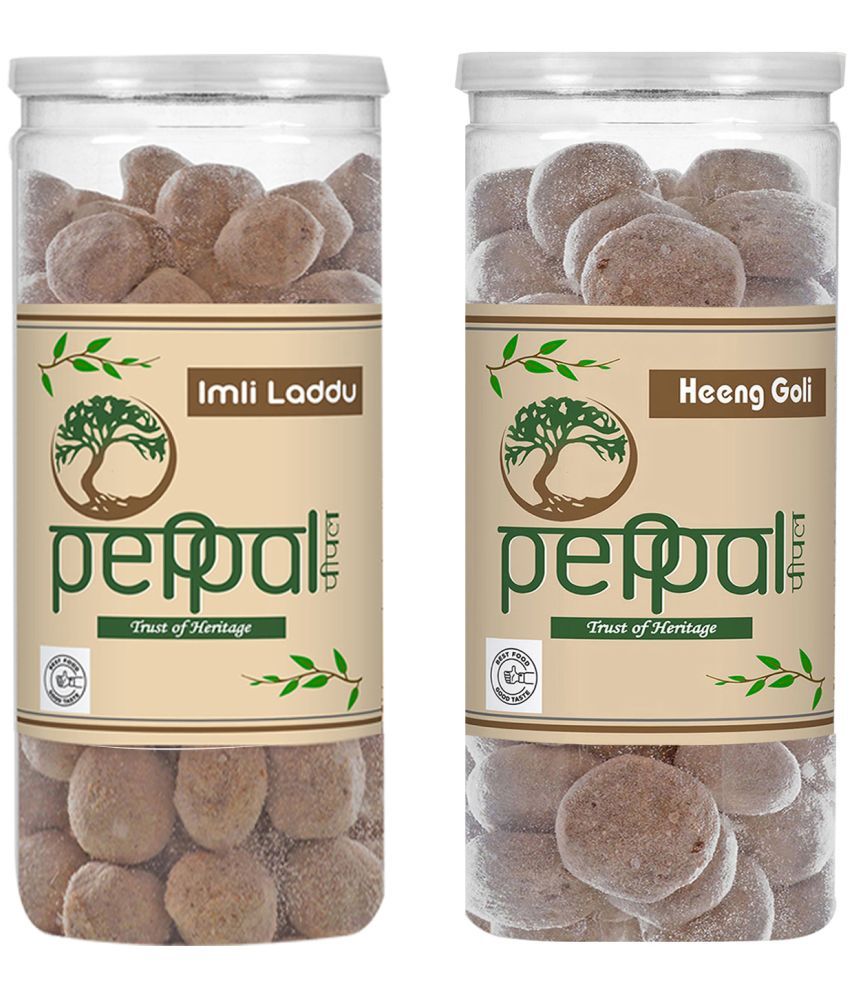     			Peppal Imli Laddu 200g  And Heeng Goli 200g Candy Drops 400 gm