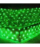 MIRADH - Green 3Mtr Curtain String Light ( Pack of 1 )