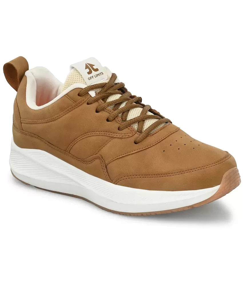 OFF LIMITS - STUSSY Tan Men's Sports Running Shoes - Buy OFF