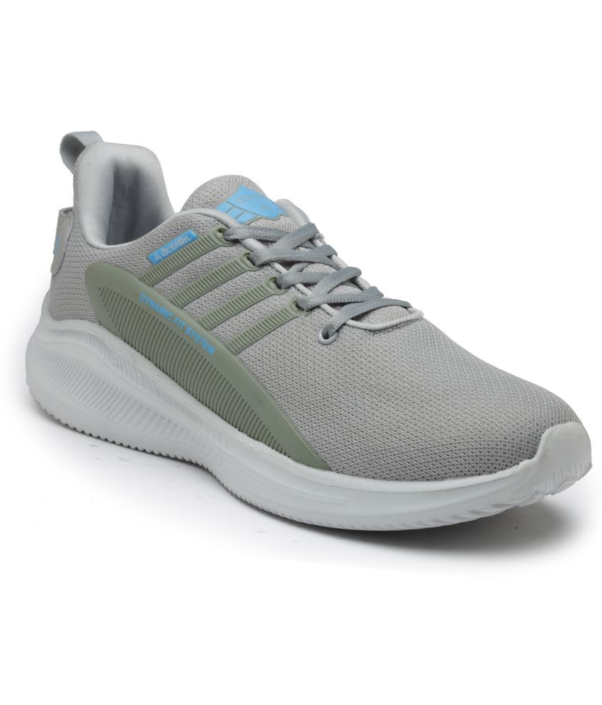     			Action - Light Grey Men's Sports Running Shoes