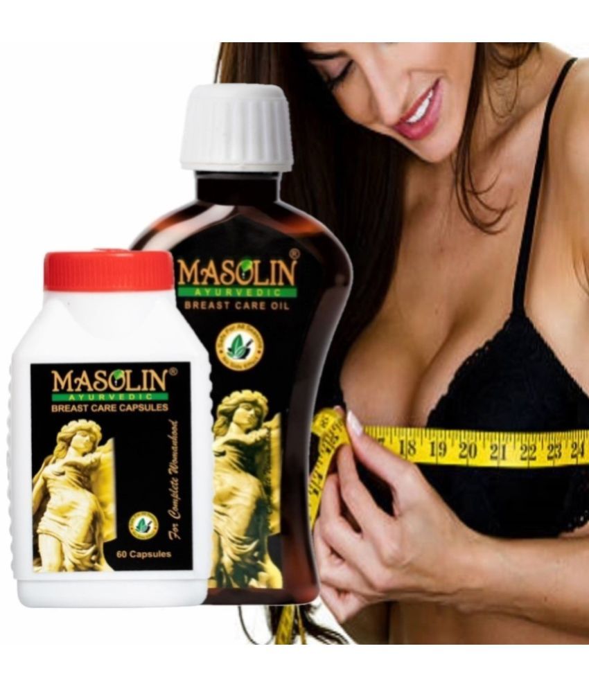     			MASOLIN HERBAL Brest Oil 100ml & Capsule 60s Women Oil 2 no.s Pack Of 1