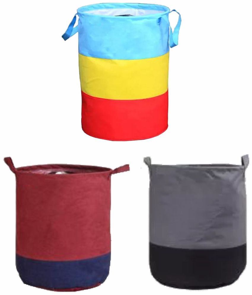     			SH. NASIMA - Muti-color Laundry Bag