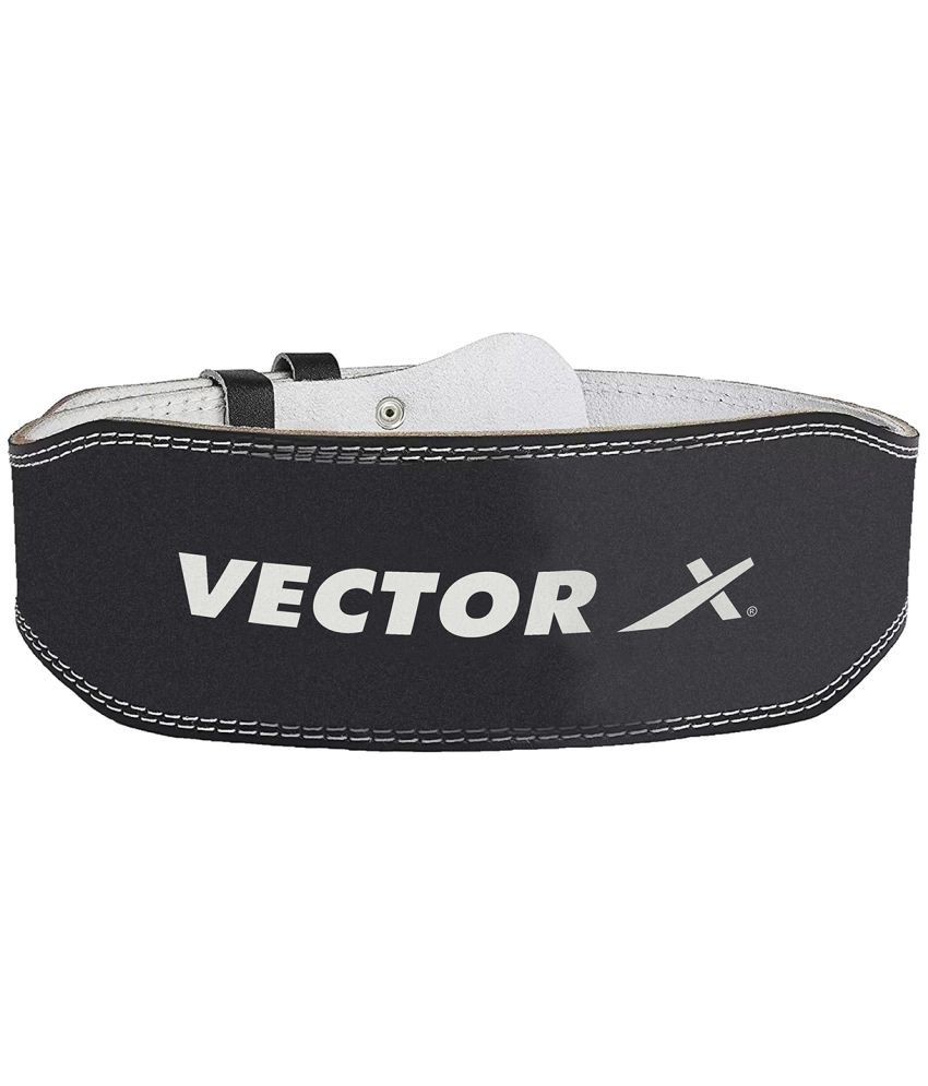     			Vector X - Black Leather Gym Belt
