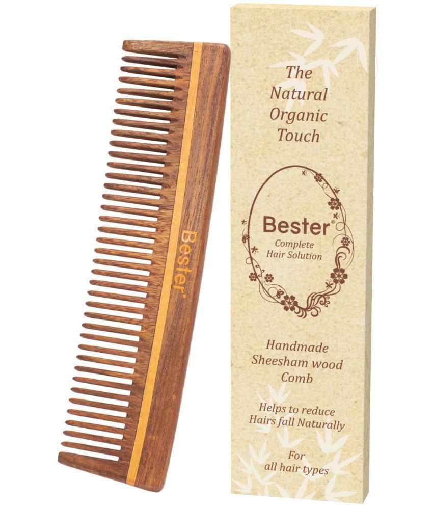     			Bester - Wooden Paddle Brush For All Hair Types ( Pack of 1 )
