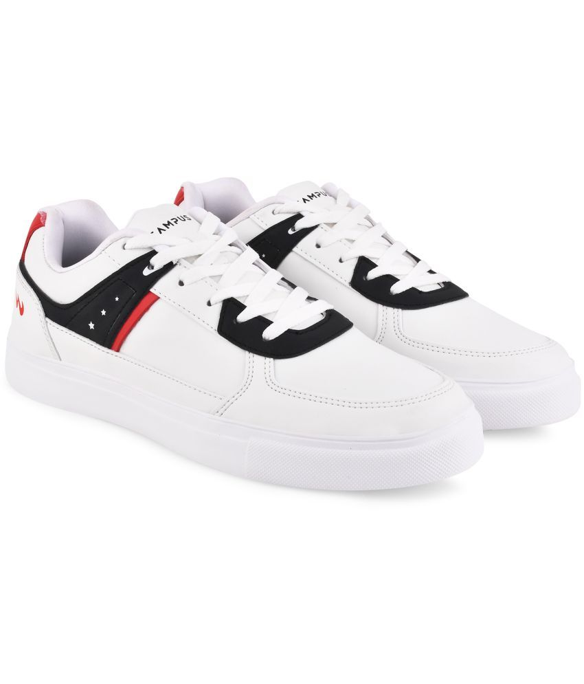     			Campus OG-02 - White Men's Sneakers