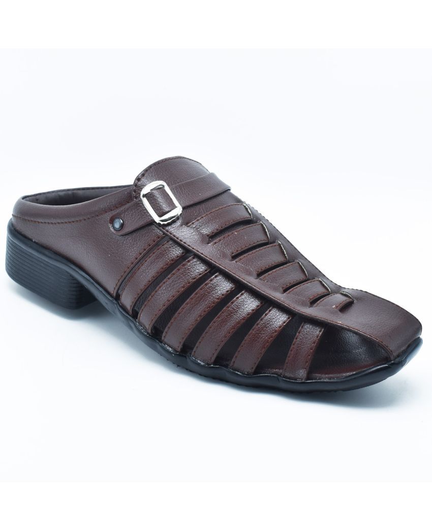     			Dream Makers - Brown Men's Sandals