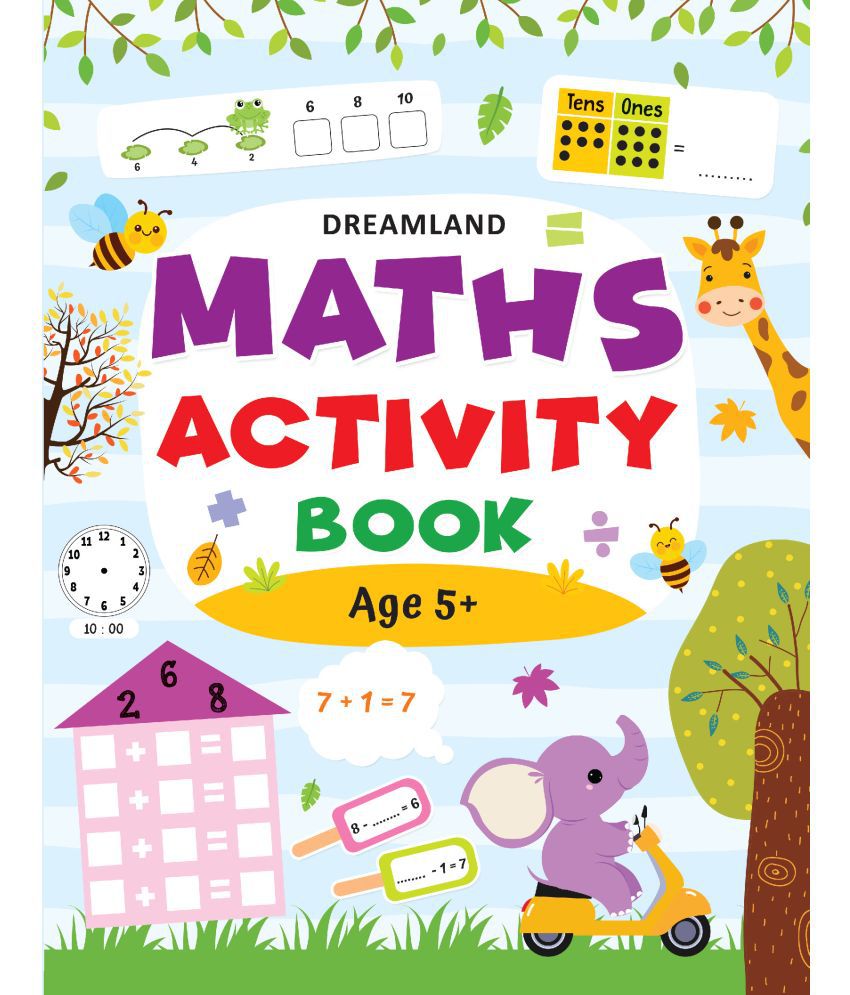    			Maths Activity Book Age 5+