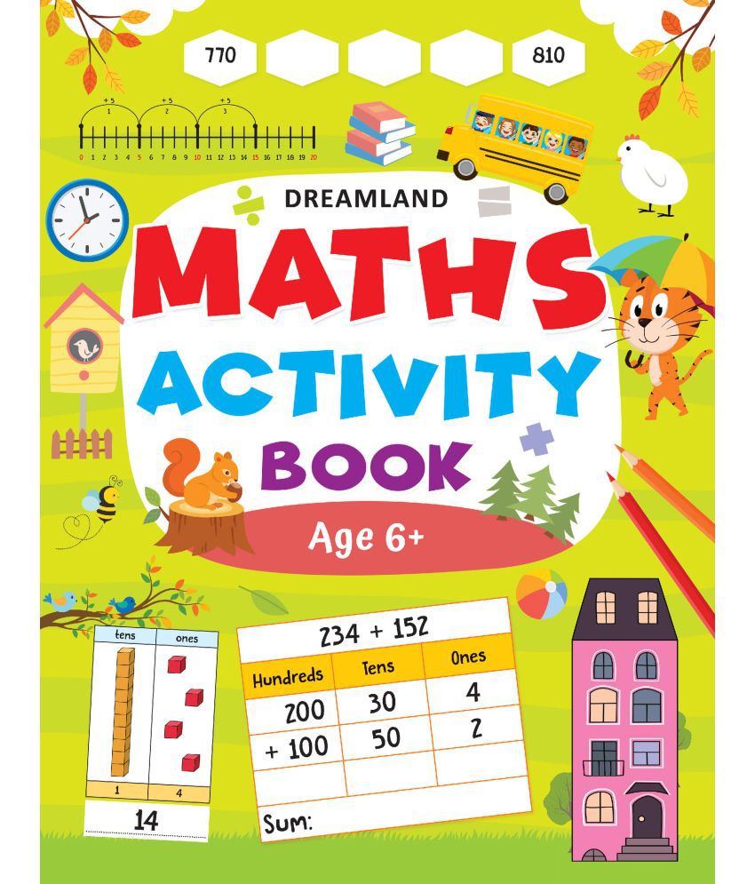     			Maths Activity Book Age 6+