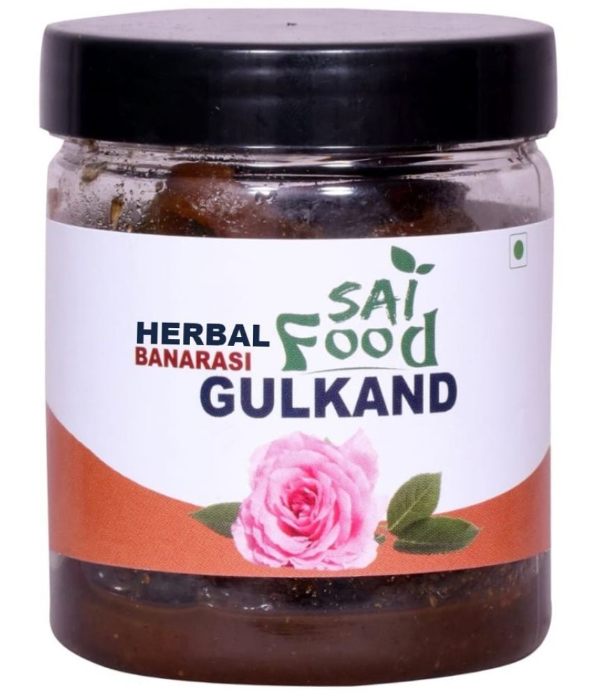     			SAi Food HERBAL Banarasi Gulkand Made from Finest Rose Petals Finest Mixed Gulkand Pickle 250 g