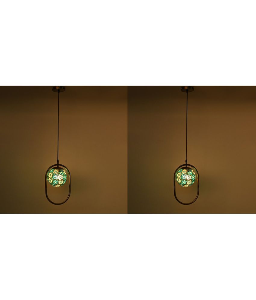     			Somil Glass Ceiling Light Pendant Multi - Pack of 2