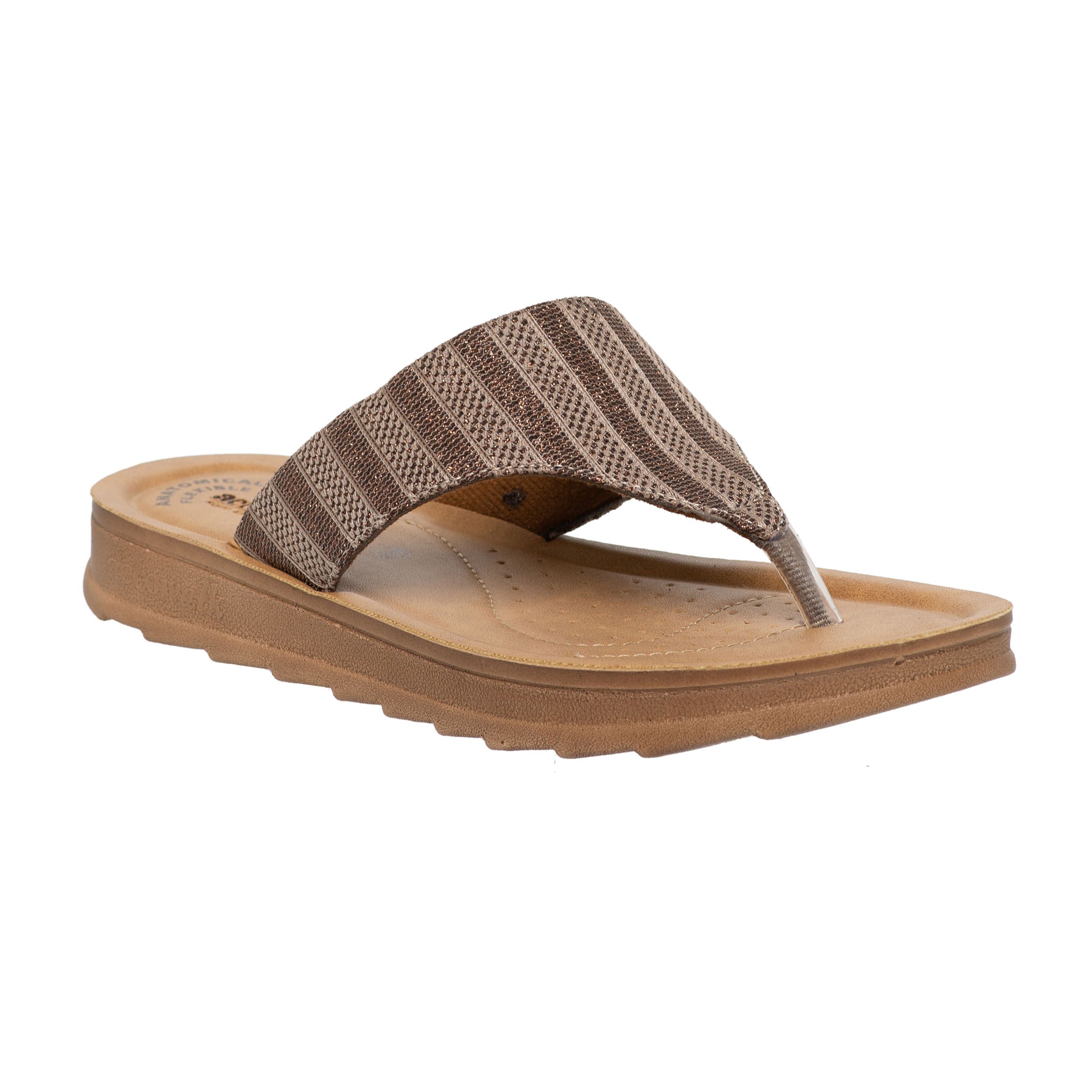     			Aerowalk - Bronze Women's Flats