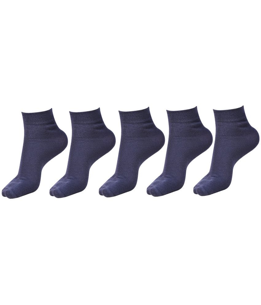     			Dollar - Navy Cotton Boy's School Socks ( Pack of 5 )