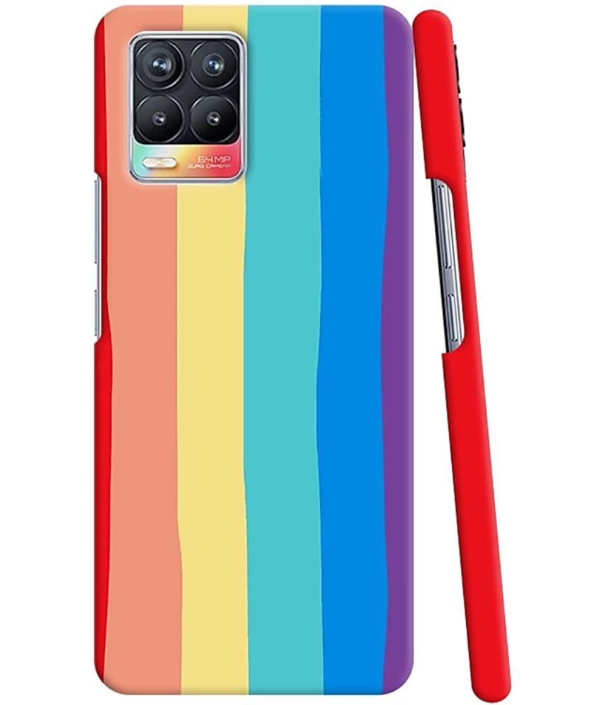     			T4U THINGS4U - Multicolor Polycarbonate Printed Back Cover Compatible For Realme 8 Pro ( Pack of 1 )